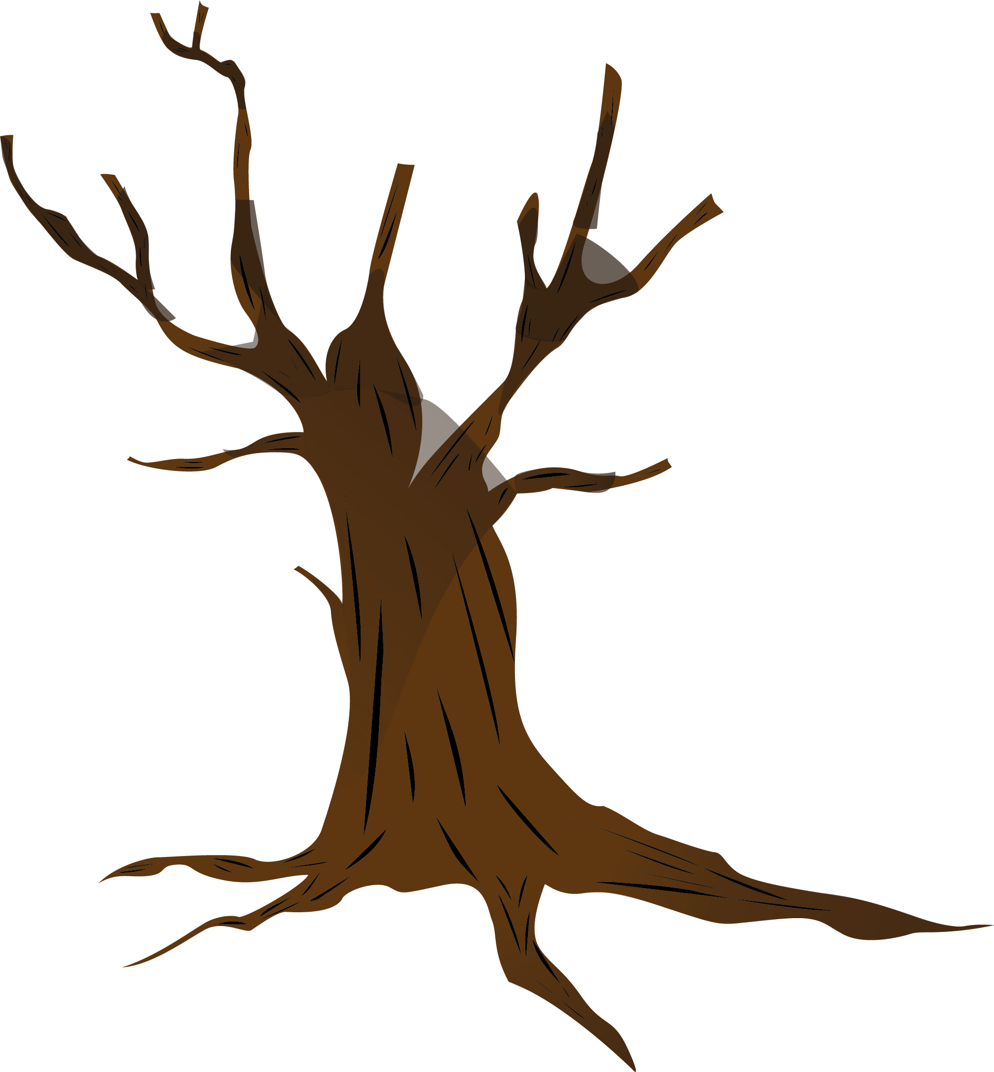 Illustration d'un tronc d'arbre